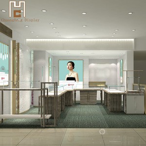 New Jewelry Shop Fitting Retail watch Store Furniture Cabinet Wall Glass Watch Display Showcase For Showroom Decoration