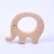 Import New organic natural wood kawaii animals shape baby teethers for infant baby from China