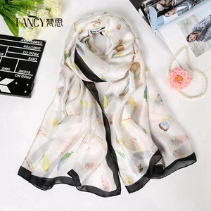 New Product Viscose Fabric Digital Print Tudung Hijab Jilbab Vietnam