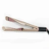 New Twisted Private Label Hair Straightening Ceramic Flat Irons Hair Straightener Fast Heating