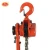 Import new vt chain 2 ton hoist level lifting hand tools chain pulley block with trolly from China