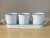 Import Newest Decorative Set of 3 Mini Metal Garden Herb/Plant/Flower Pots with Galvanized Zinc Tray from China
