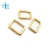 Import Newest Fashion Square Gold Buckle Premium Metal Buckle Customized Buckle from China