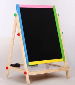newest wooden 2 in 1 easel for kids