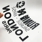 Nice Rectangle HTV Printable Heat Press Transfer Vinyl Label