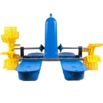 Nigeria New Fish Shrimp Pond Farming Solar Paddle Wheel Aerator