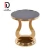 Import Noble stainless steel base round glass top surface bar reception room and other places furniture tea table from China