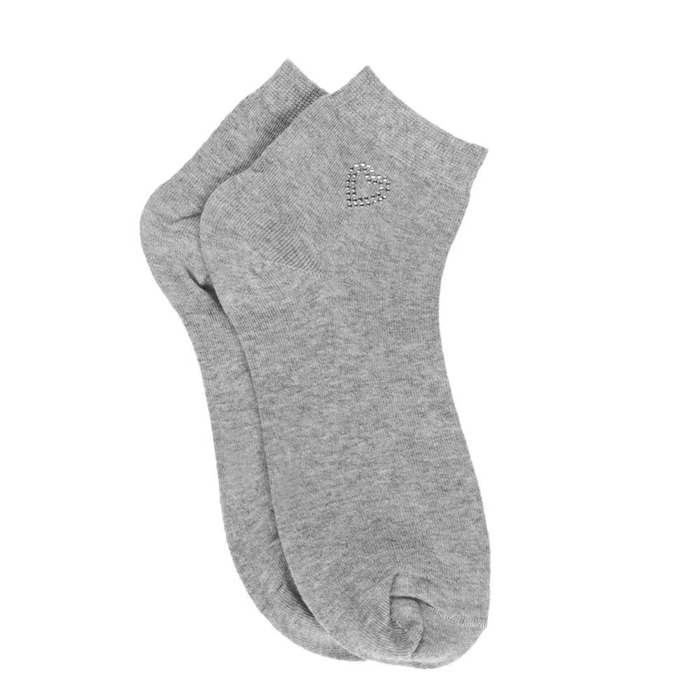 Non Skid Plain White Baby Socks with Grip