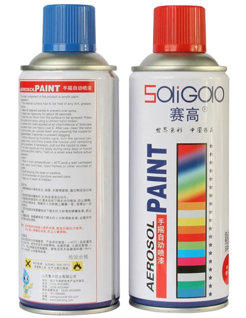 Non toxic artist aerosol Spray Car Paint for metal surface