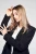 Import None Button Business female Coat Long Sleeve Lapel Casual Yards Work Wear ladies office black ladies suit jacket women Blazers from China