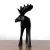 Import Nordic white resin animal reindeer statue for home decors from China