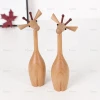 Nordic wooden animal  giraffe crafts and arts  and handcrafted wood products Can be 360 Degrees Activity for home decor