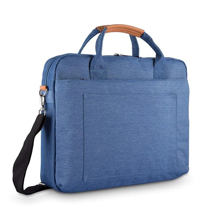 Notebook Computer Protective Polyester Flapover Messenger Briefcase Handbag Sleeve Carrying Case Cover Laptop Shoulder Bag