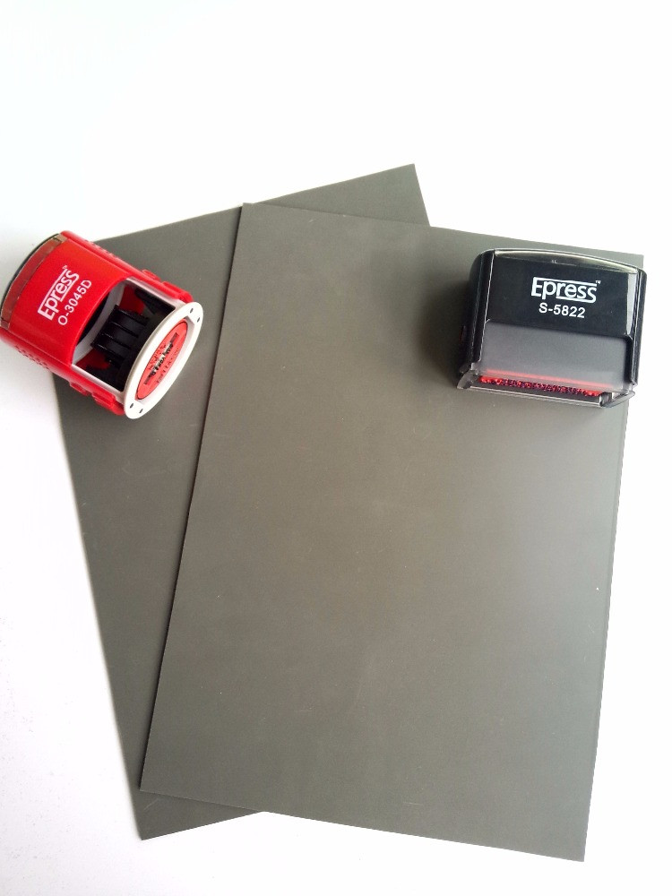 Buy Odorless A4 Size Office Laser Engraving Rubber Sheet For Stamp from ...