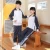 Import OEM custom design Primary Middle High School Uniforms sports track suit wear for students from China