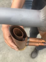 OEM heat exchanger tube in tube steam heater coils