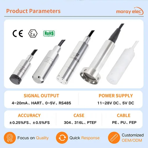 capacitive prox sensor 13-26mm pipeline water level... Buy Oem Piezoresistive 316l Ip68 1-5m 0~200m Submersible Hydrostatic ...