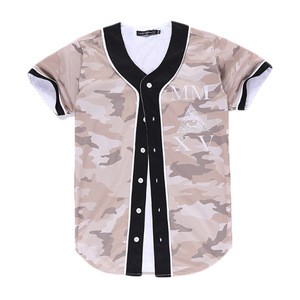 OEM sublimated baseball jersey for sale