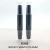 Import OEM Two heads Round  D17.5*H119.5mm Customization color transparent frost matte plastic lip balm  lipstick tube contour stick from China