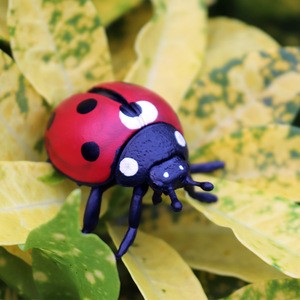 Oenux Wholesale PVC Animal Toy Insect Butterfly Grasshopper Spider Bee Action Figures Miniature Model