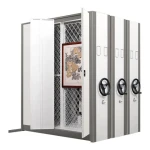Office Credenza mobile Storage File Filing Compactors Movable Mess shelf Filing Cabinets mobile Shelving Storage