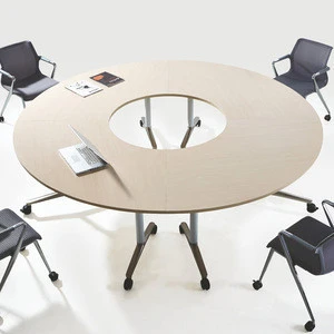 Office folding conference table with wheel (NH2605)
