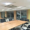 Office Furniture  Aluminium Frame Tempered Glass Partition Wall