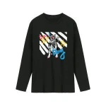 One Piece Order Retail Price Star Dog Digital Print Mens Sleeve Round Neck Jersey Shirt For Beach Party