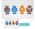 Import online shopping plastic toy walking wind up robot for sale from China