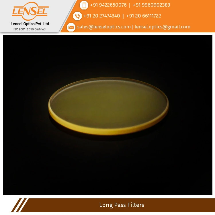 Optical Equipment Use Long Pass Glass Filters from Top Seller
