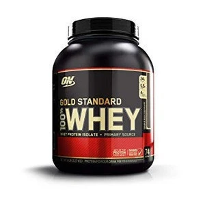 OPTIMUM NUTRITION GOLD STANDARD 100% Whey Protein Powder, Double Rich Chocolate, 2.27 kg