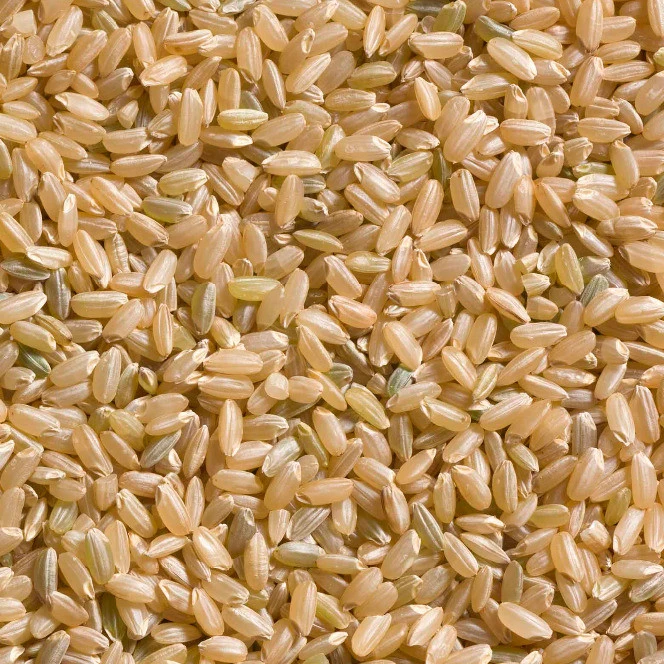 Organic Brown Rice, premium quality! Long, Round Brown.
