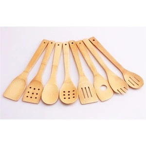 Organic natural bamboo kitchen utensil or cooking tools on sale