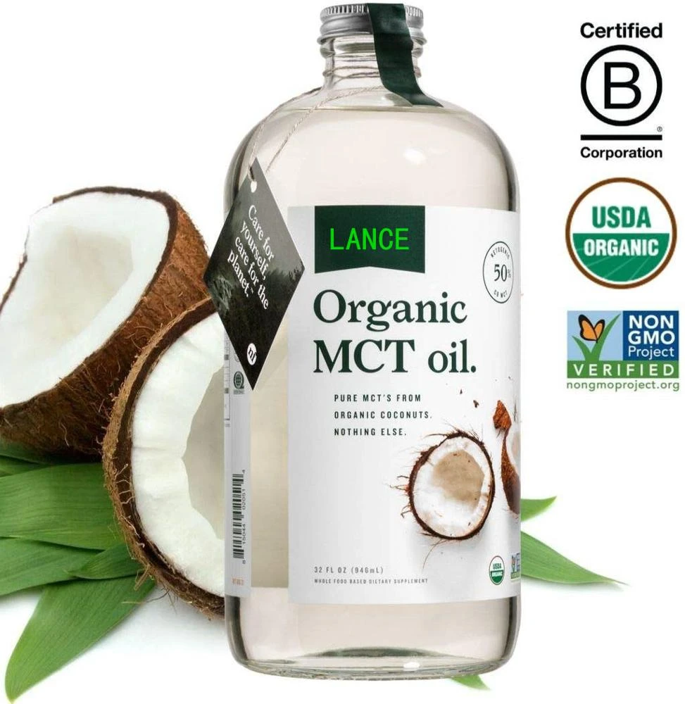 Organic Private Label  Manufacturer Fractionated Coconut Carrier Keto Mct Coconut Oil
