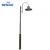 Import Outdoor ip65 post solar panel garden led pillar light with pole from China