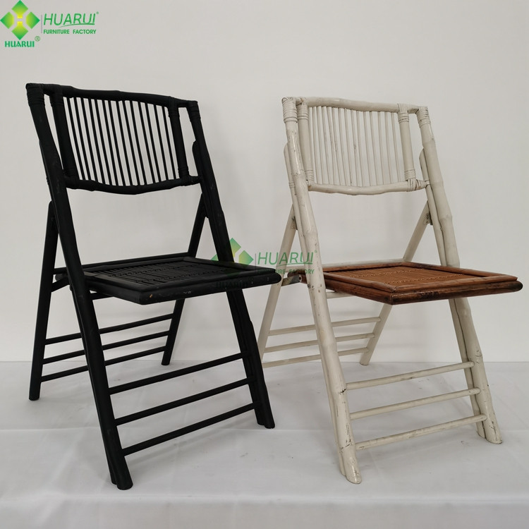 Buy Outdoor Used Wood Bamboo Folding Chairs from Qingdao Huarui ...