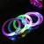 Import Party Bar Christmas luminous bracelet luminous toys LED Flashing Bracelet Light Up Acrylic Wristband for children from China