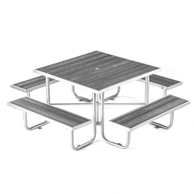 Patio Super design Furniture garden Solid wooden picnic table and bench set
