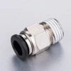 PC Pneumatic Male Staight Thread Air Pipe Connector Quick Coupling Fitting