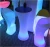 Import PE Plastic Durable Outdoor Use LED Lights Cocktail Table LED Bar Table colorful furniture for party from China