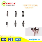 Pig drinking equipment stainless water bowl nipple drinker