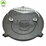Pig Shape Non-stick High Grade Cast Iron Meat  Press Heavy Duty Meat Press