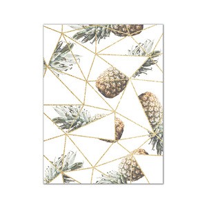 pineapple mdf wall art simple design paint by numbers modern oil painting for home decor