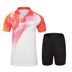 Plain Tennis Uniform Workout Clothing Make Your Own Logo Men Plus Size Tennis Jersey