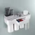Import Plastic Magnetic Automatic Bathroom Accessories Set Wall Mount Toothpaste And Toothbrush Holder from China