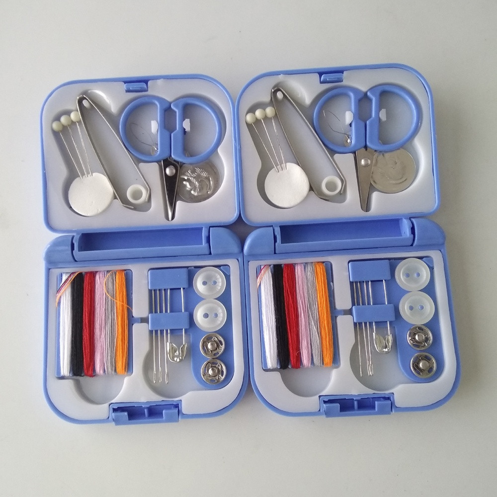 Buy Plastic Mini Needle Thread Sewing Kit Box For Travel Hotel from ...