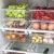 Import Plastic Transparent Refrigerator Drawer Food Organiser Storage Bin Pull Out Fridge Drawer Organizer Box from China