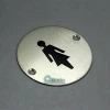 Polished Stainless Steel 304 Ladies Door Sign Plate