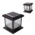 Import Poly solar panel IP65 outdoor waterproof 2w 3w 4w solar led pillar light for garden from China