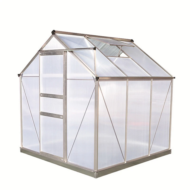 Polycarbonate hollow board UV resistant plastic multi span agricultural greenhouse PC board small garden greenhouse